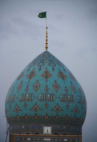 عکس خام مسجد جمکران