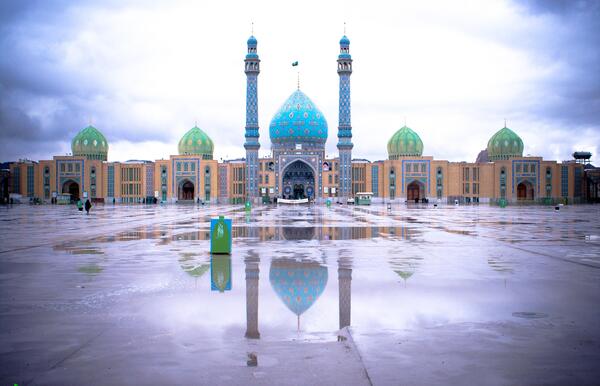 عکس خام از جمکران