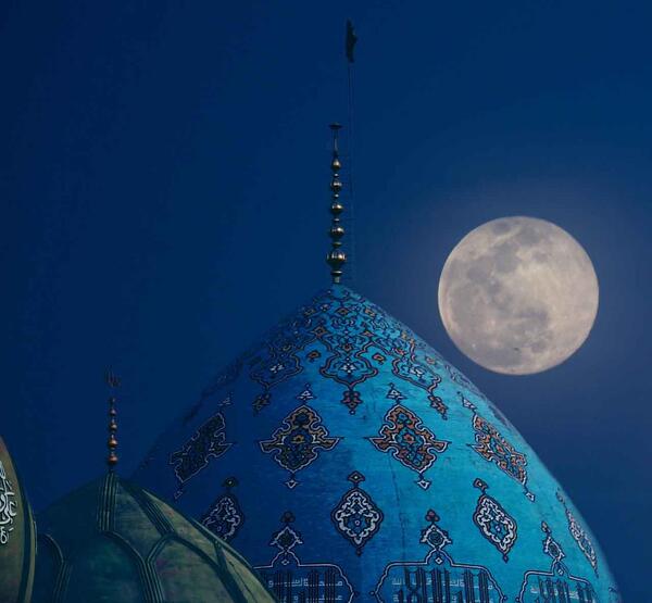 عکس خام از جمکران