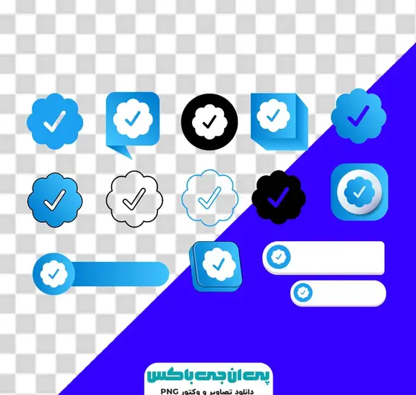 عکس خام تیک آبی
