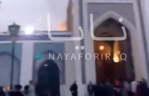 عکس خاموشی حرم حضرت رقیه