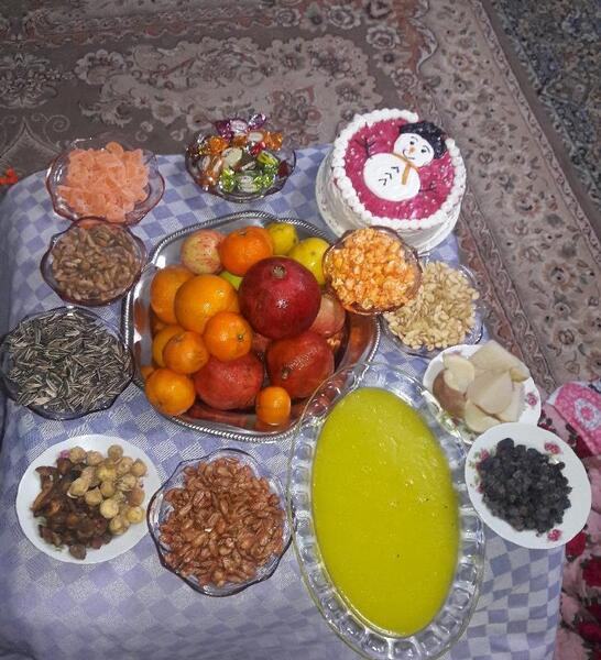 عکس های ساده شب یلدا