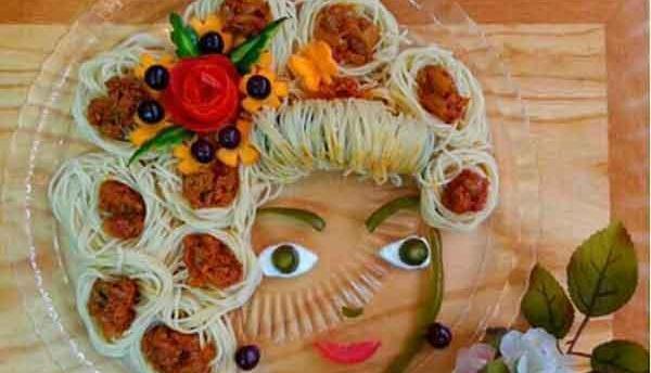 عکس نقاشی غذای فانتزی