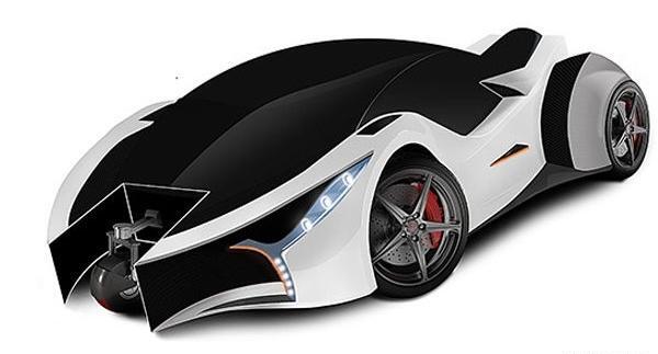 عکس ماشین چرخ دار