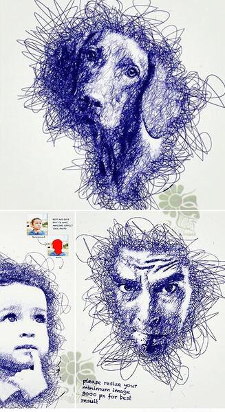 عکس نقاشی خط خطی