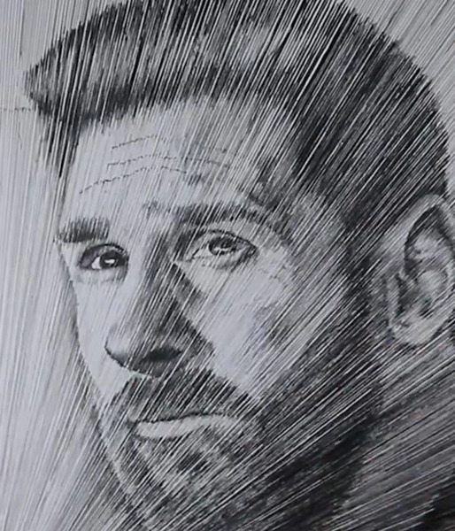 عکس نقاشی خط کش
