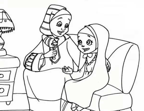 عکس نقاشی روز مادر آسان