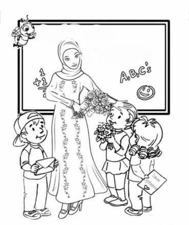 عکس نقاشی روز معلم سخت