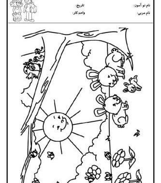 عکس نقاشی درباره فصل بهار