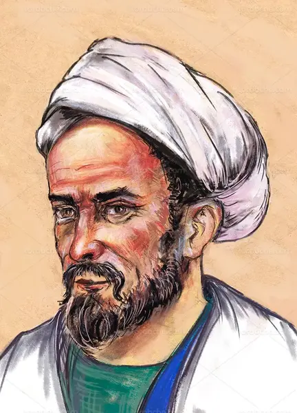 عکس نقاشی کتاب حافظ
