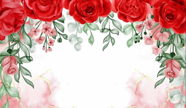 عکس پس زمینه پاورپوینت گل