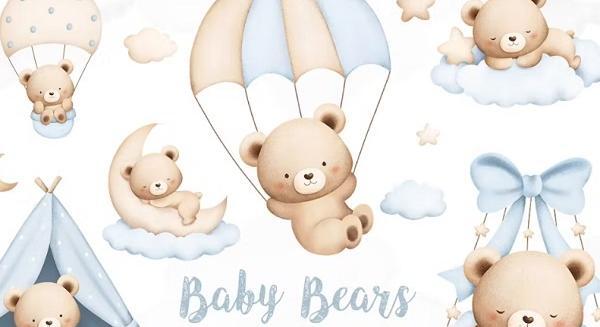 عکس پس زمینه خرس تدی