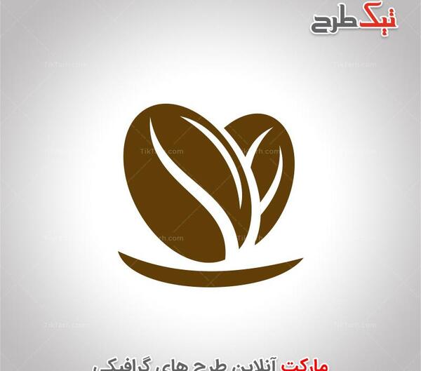 عکس وکتور دانه قهوه