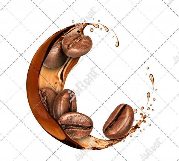 عکس وکتور دانه قهوه