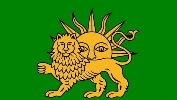 عکس پرچم خورشید ایران