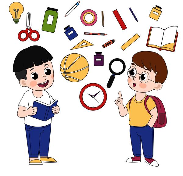عکس وکتور دانش آموزان
