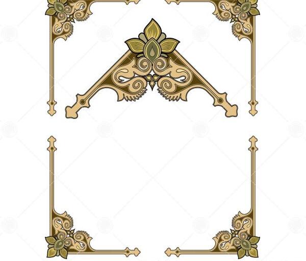 وکتور حاشیه عکس