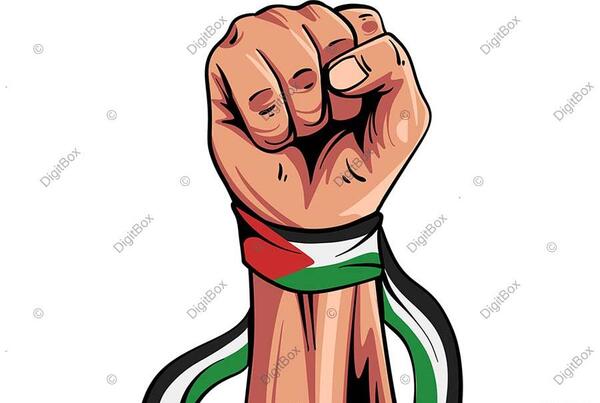 عکس پرچم غزه نقاشی