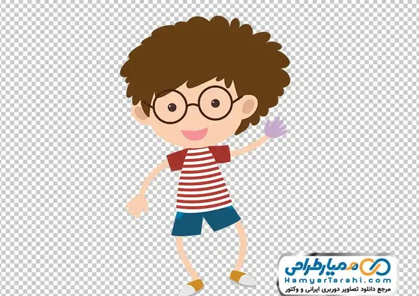 عکس وکتور پسر کارتونی