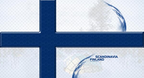 عکس پرچم کشور فنلاند
