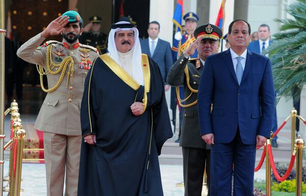 عکس پرچم قطر و بحرین