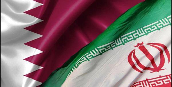 عکس پرچم قطر و ایران