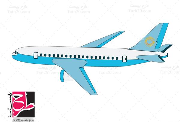 عکس دانلود رایگان وکتور هواپیما