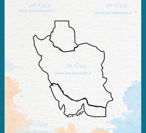عکس دانلود رایگان وکتور نقشه ایران