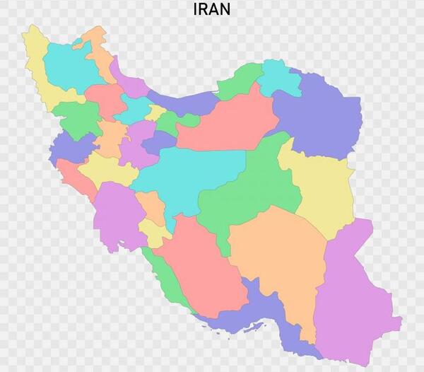عکس دانلود رایگان وکتور نقشه ایران