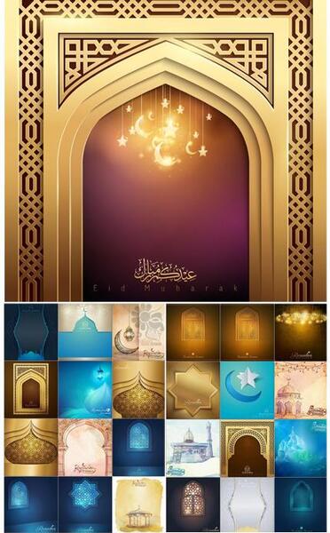 عکس دانلود وکتور ماه رمضان