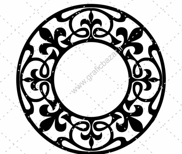 عکس دانلود وکتور کادر اسلیمی