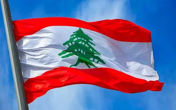 عکس پرچم لبنان برای نقاشی