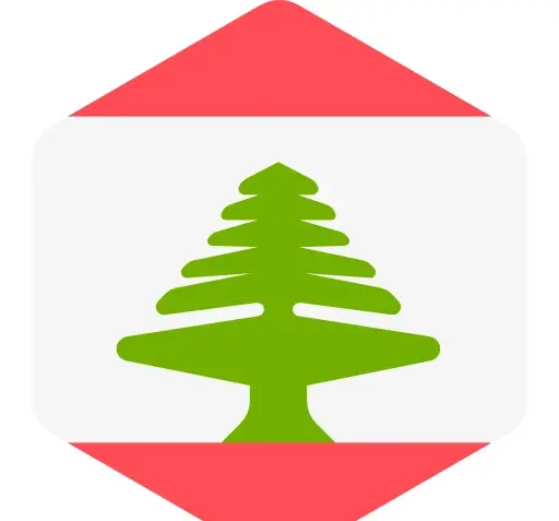 عکس پرچم لبنان برای نقاشی