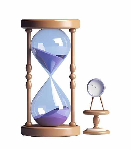 عکس دانلود وکتور ساعت شنی
