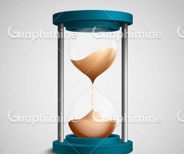 عکس دانلود وکتور ساعت شنی