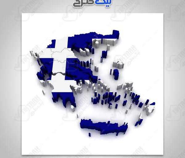 دانلود عکس پرچم یونان