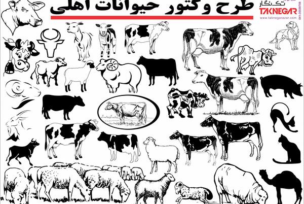 عکس دانلود رایگان وکتور حیوانات