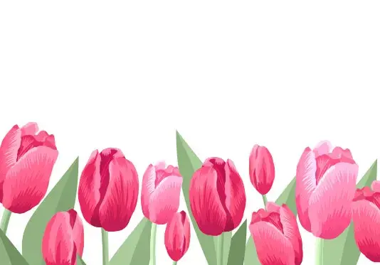عکس دانلود وکتور گل لاله