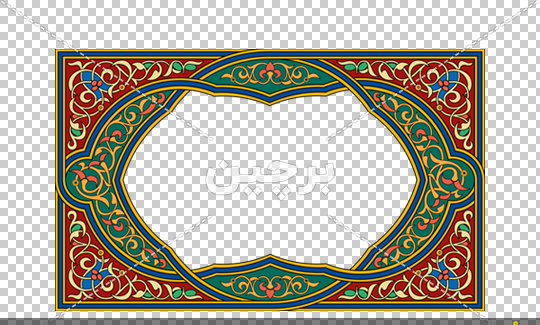 عکس دانلود وکتور حاشیه تذهیب