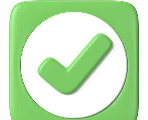 عکس دانلود وکتور علامت تیک