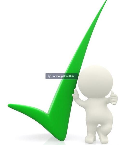 عکس دانلود وکتور علامت تیک