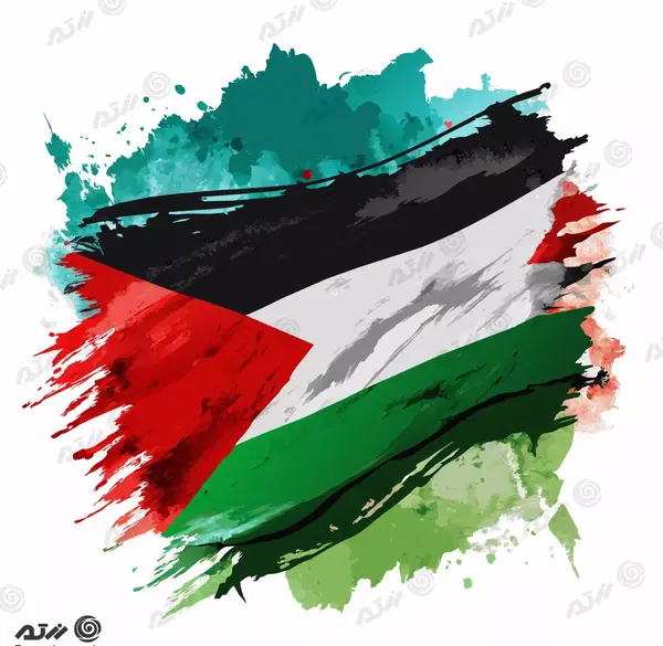 عکس دانلود وکتور پرچم فلسطین