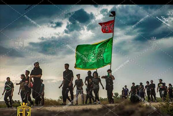 عکس پرچم علمدار