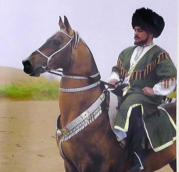 عکس پرچم ترکمن صحرا