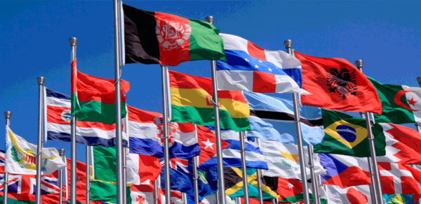 عکس پرچم سفید قرمز