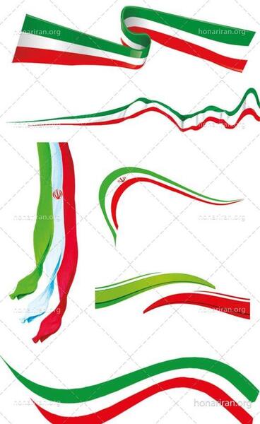 عکس حماسی پرچم ایران