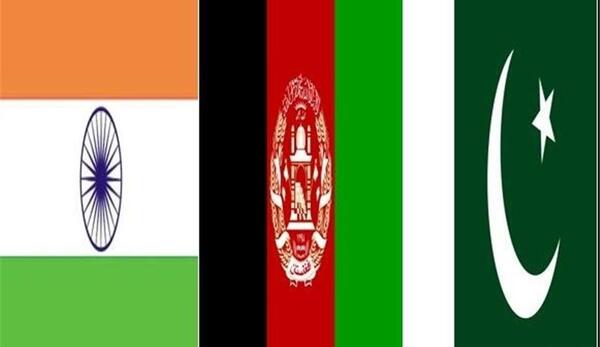 عکس پرچم افغانستان و پاکستان