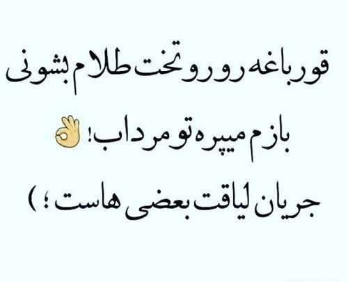 عکس پروفایل لیاقت منو نداشتی