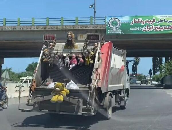 عکس ماشین آشغال