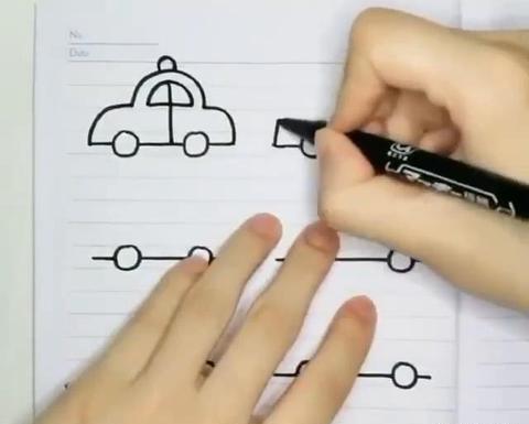 عکس ماشین پرنده نقاشی